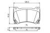 Тормозные колодки, дисковые BOSCH 0 986 494 781 (фото 7)