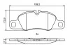 Тормозные колодки, дисковые BOSCH 0 986 494 784 (фото 7)