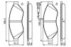 Гальмівні колодки, дискові BOSCH 0 986 494 798 (фото 7)