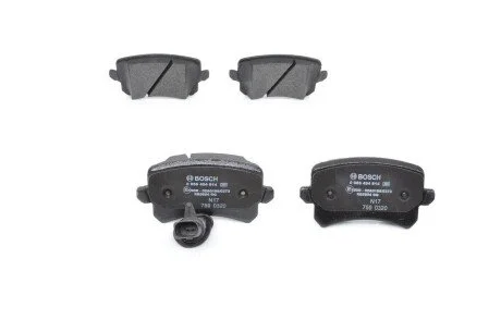 Тормозные колодки, дисковые BOSCH 0 986 494 814 (фото 1)