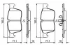 Тормозные колодки, дисковые BOSCH 0 986 494 829 (фото 2)