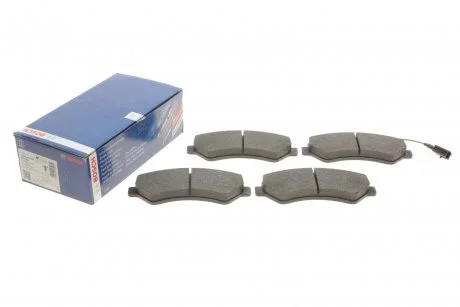 Гальмiвнi колодки к-кт. BOSCH 0986495095
