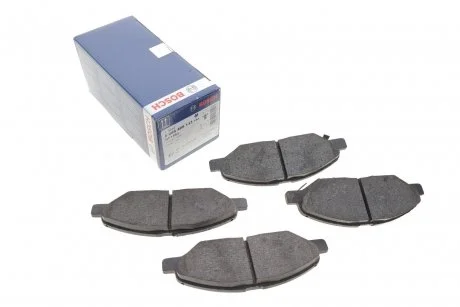 Колодки тормозные дисковые, комплект (вы-во) BOSCH 0 986 495 133