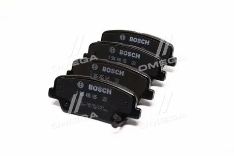 Гальмівні колодки дискові - заміна на 0986495370 BOSCH 0986495165 (фото 1)