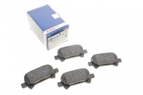 Колодки тормозные дисковые передние BOSCH 0986495322