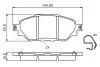 Колодки гальмівні (передні) Toyota Hilux 05-/Fortuner 04-15 0986495425