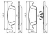 RENAULT Колодки торм. передние Sandero 12-, Logan 12- BOSCH 0986495462 (фото 1)