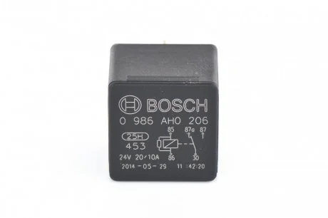 Реле BOSCH 0986AH0206 (фото 1)