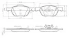 Комплект тормозных колодок, дисковый тормоз BOSCH 0986TB2446 (фото 1)