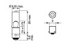 Лампа H6W 12V блистер 2 шт. - кратн. 20 шт - тимчасово недоступний BOSCH 1 987 301 035 (фото 6)