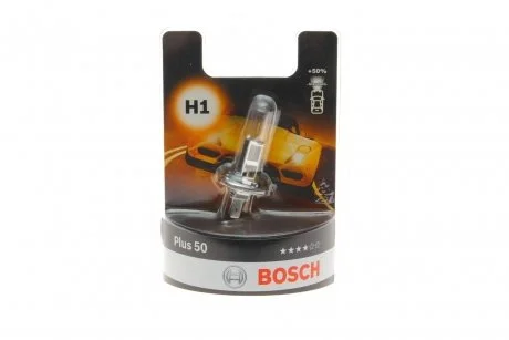 ЛАМПА H1 PLUS 50 SB 1 987 301 041 BOSCH 1987301041