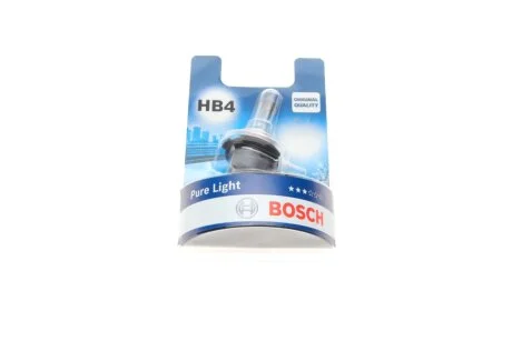 Лампа HB4 51W 12V Pure Light блистер - кратн. 10 шт BOSCH 1 987 301 063