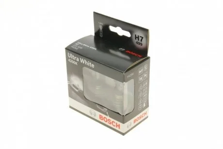 Лампа накалу H7 12V 55W PX26d Ultra White 4200K BOSCH 1 987 301 182 (фото 1)