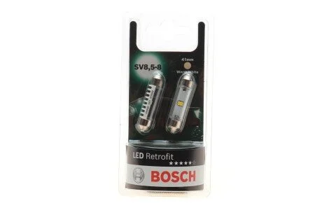 ЛАМПА LED RETROFIT W5W 1 987 301 510 BOSCH 1987301510