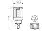 Автолампа світлодіодна (W16W 12V 1,8W LED 6000K COOL) BOSCH 1987301523 (фото 6)