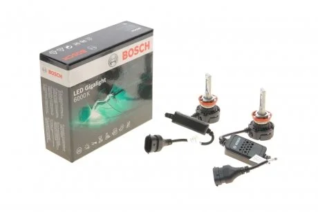Автолампа LED (12V H8 30W) BOSCH 1987301558