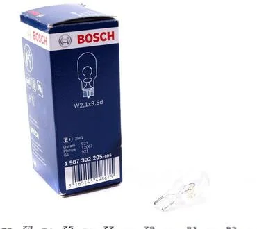 Автолампа 16W BOSCH 1 987 302 205