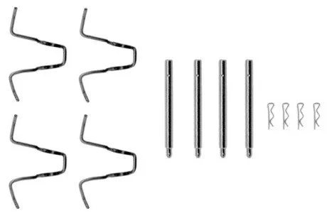 DB Р/к установки тормозных колодок W123 79-85 BOSCH 1987474056