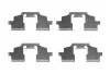BOSCH Установочный к-кт. торм. кол. FREELANDER 1987474429