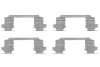 BOSCH NISSAN К-т установочный пер. торм. колодок Pathfinder 3,3-3,5 -04 1987474436