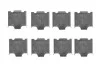 BOSCH К-т установочный пер. торм. колодок KIA K2500/K2700 1987474453