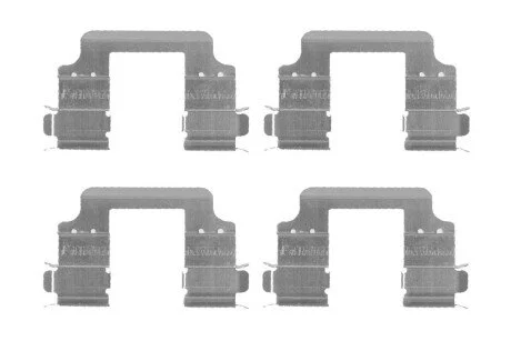 LAND ROVER К-т установочный пер. торм. колодок Discovery 04-, Range Rover BOSCH 1987474456