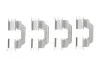 BOSCH  Установочный к-кт. торм. колодок RENAULT KANGOO 08- 1987474478