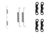 BOSCH Монтажный к-кт. торм. кол. Volvo 1987475246