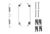 BOSCH Установочный к-кт тормозных колодок FIAT Qubo 08- 1987475318