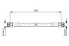 BOSCH VW Тормозной шланг задний GOLF, JETTA, PASSAT -88 AUDI 100 -91, A80 -89 1987476224