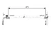 BOSCH DB Шланг тормозной задний T2/LN1 1987476391