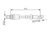 BOSCH Шланг тормозной передний OPEL Ascona,Kadett 1987476408