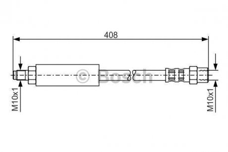Шланг гальмівний BOSCH 1987476609