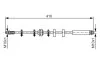 BOSCH FIAT Шланг тормозной пер.Brava,Bravo -01 1987476639
