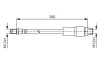 Тормозной шланг CHEVROLET/OPEL/SAAB Malibu/Insignia/9-5 \'\'R\'\'08>> 1987481547