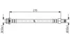 BOSCH Шланг торм. зад. FORD Transit 16 - 1987481704