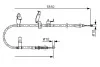 Тормозной трос (ручник) 1810mm MAZDA 5 RH 1,8-2,005-10 1987482052