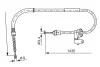 BOSCH  BMW Трос ручного тормоза прав. MINI 1,4-1,6 01-. 1987482230