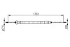 BOSCH  CITROEN трос ручного гальма 1705/880 мм C3 II, DS3 1987482315