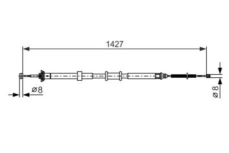 Автозапчасть BOSCH 1987482392