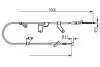 BOSCH OPEL Трос ручного тормоза лев. AGILA 08-, SUZUKI SPLASH 08- 1987482428