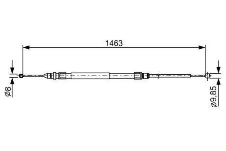 Автозапчасть BOSCH 1987482492