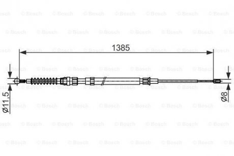 Автозапчастина BOSCH 1987482584