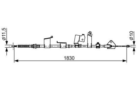 Автозапчасть BOSCH 1987482652