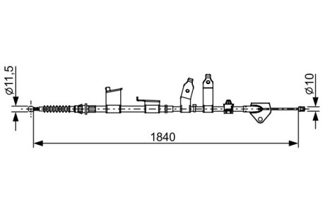 Автозапчасть BOSCH 1987482653