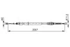 LINKA HAM. RиCZ. CITROEN T. C4/DS4 1,6-2,0 HDI 09- LE/PR 1987482869