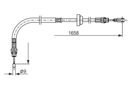 LINKA HAM. FORD BOSCH 1987482879