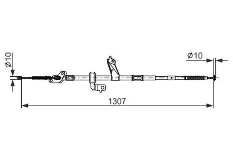 LINKA HAM. RиCZ. TOYOTA T. RAV 4 1,8-2,0 00-05 PR BOSCH 1987482902
