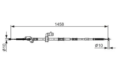 LINKA HAM. RиCZ. TOYOTA T. RAV4 1,8-2,0 00-05 LE BOSCH 1987482903