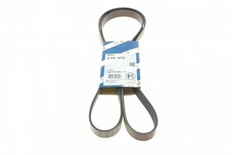 Ремень П-клиновый 6PK1870 BOSCH 1987945980